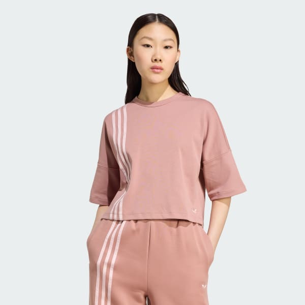 Off Placed 3-Stripes Tee