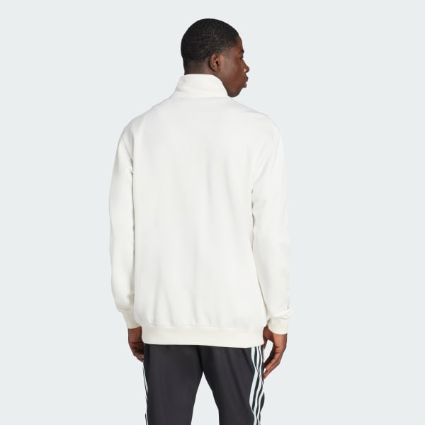 Hvid Newcastle United FC Terrace Icons Half-Zip overdel