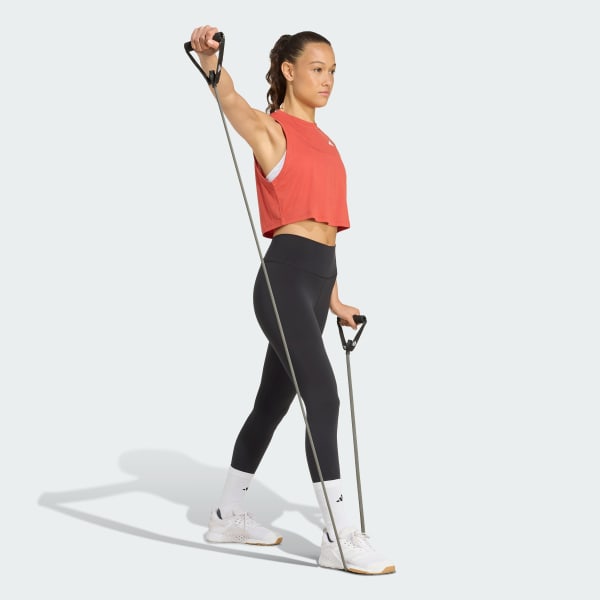 Naranja Camiseta sin mangas de entrenamiento Train Essentials