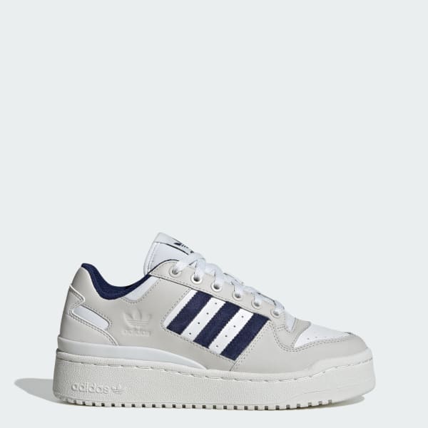 靴 adidas FORUM BOLD W WHITE adidas Forum Bold Stripes Sneakers - White | Women's