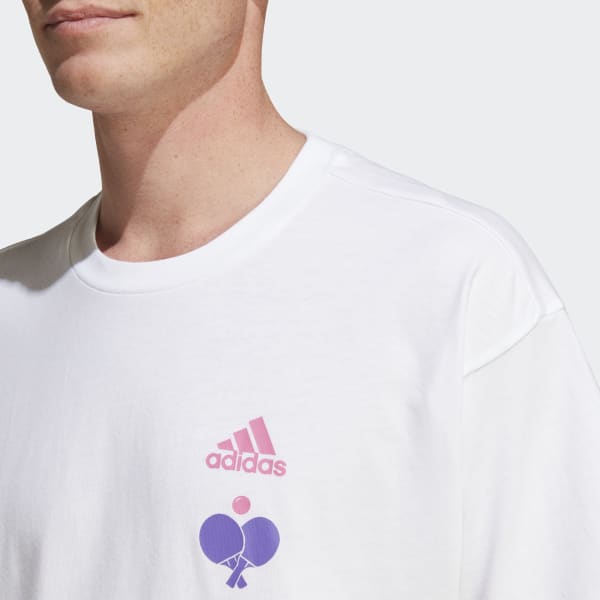 Hvid Graphic T-shirt