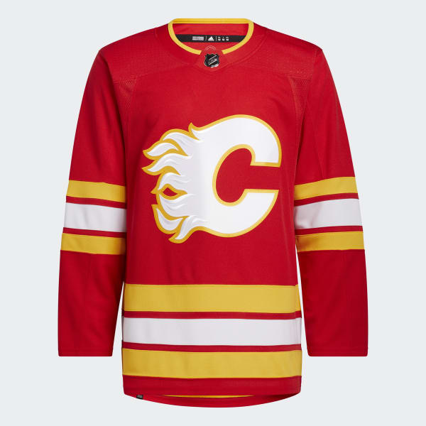 krasnyi Оригинальный хоккейный свитер Flames Home IWO73