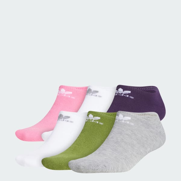 Trefoil No-Show Socks 6 Pairs