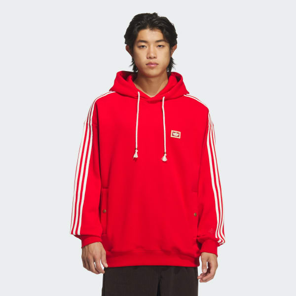 Red LNY HOODIE 
