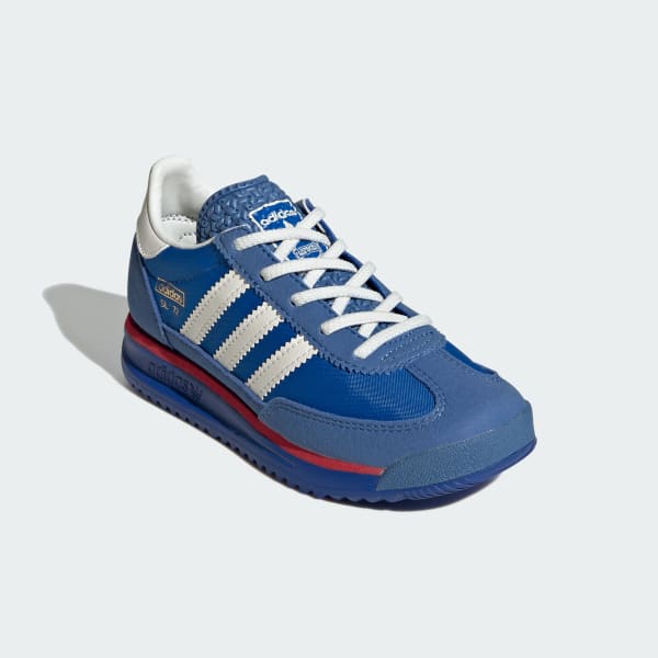 adidas SL 72 RS Elastic Laces Sneakers Kids - Blue | Free