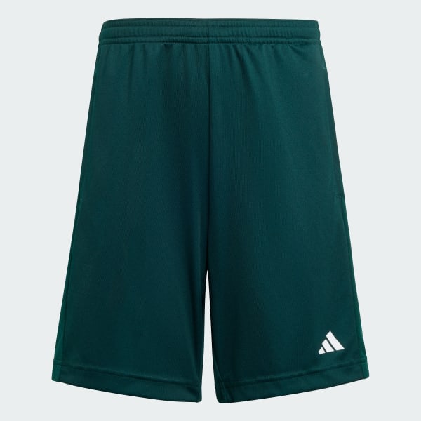 Green Train Essentials Logo Regular Fit Shorts Kids