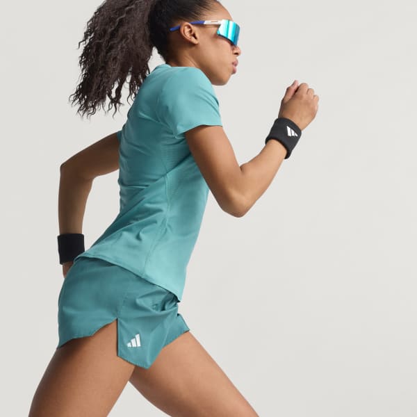 Verde Shorts de Running Adizero Essentials