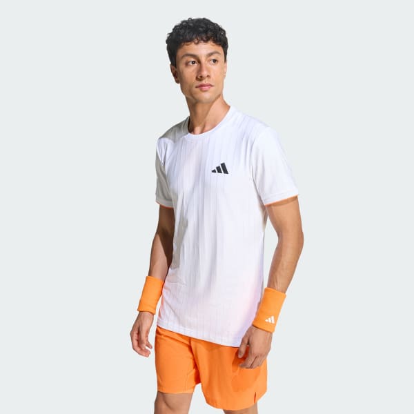 Hvid TENNIS CLIMACOOL FREELIFT T-SHIRT PRO