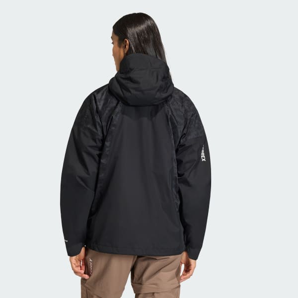 cerná Bunda Terrex Xperior 2.5 Layer Hybrid PRIMEKNIT CLIMAPROOF