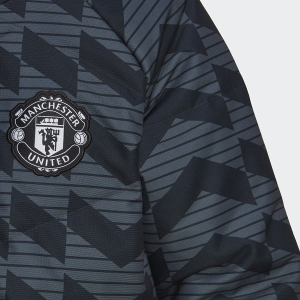 Czerń Manchester United Lifestyler Down Coat TO116