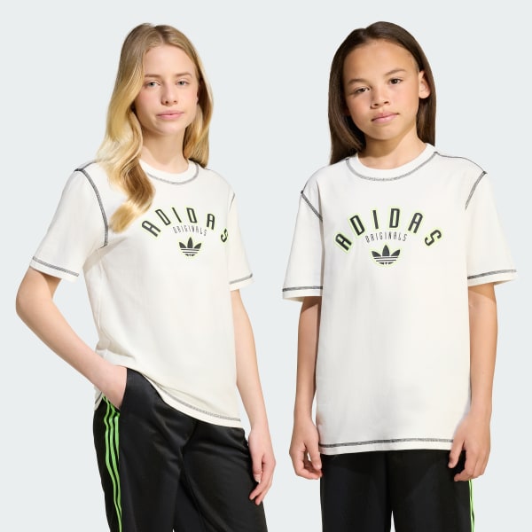 Blanco Polera Logo Play Niños