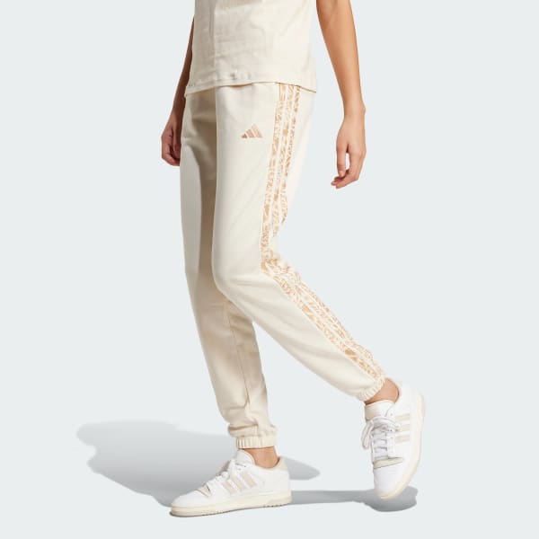 Blanco Pantalón Essentials Seasonals Animal