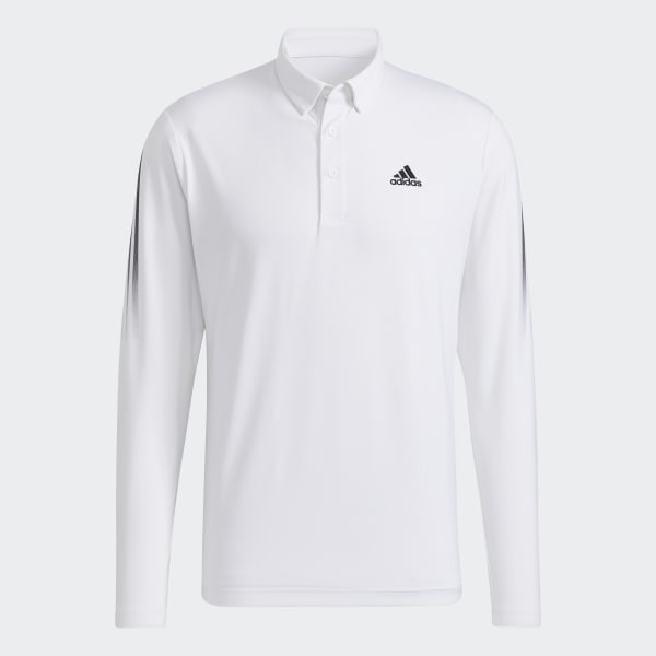 adidas AEROREADY 3-Stripes Polo Shirt - White | adidas Malaysia