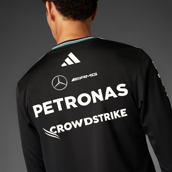 MERCEDES AMG PETRONAS FORMULA ONE TEAM DRIVER JERSEY AUTHENTIC LONG SLEEVE