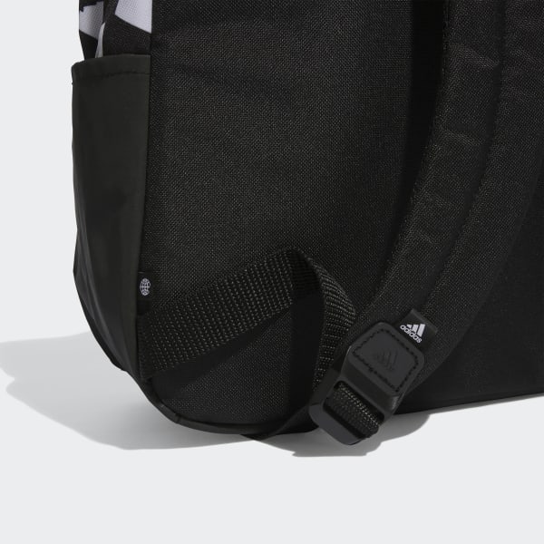 Black Classic Box Graphic Backpack
