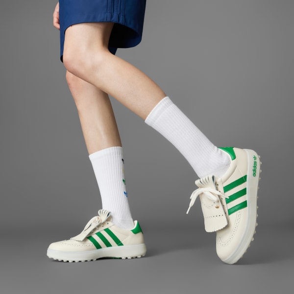 Blanco Tenis de Golf Sin Clavos Coursecup