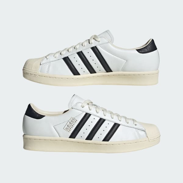 【adidas Originals】ホワイト Superstar Vintage スニーカー adidas Superstar Vintage Shoes - Black | Free Shipping with