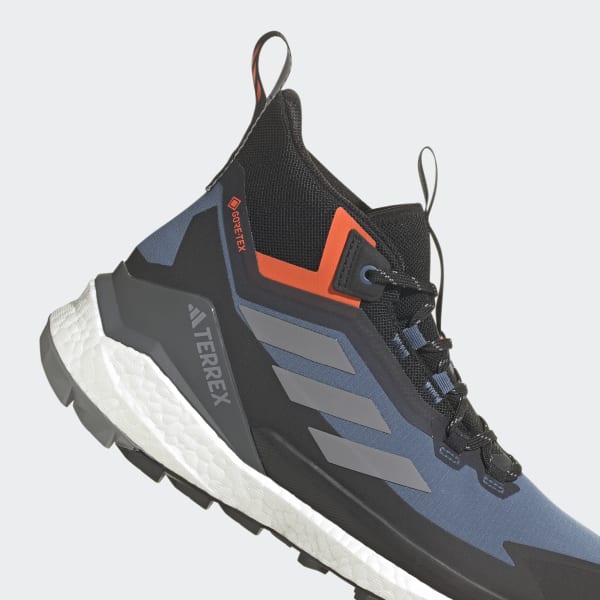 adidas Terrex Free Hiker GORE TEX 2.0 Hiking Shoes Blue adidas