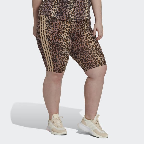 Zwart Bike Short Tights (Plus Size) CS611