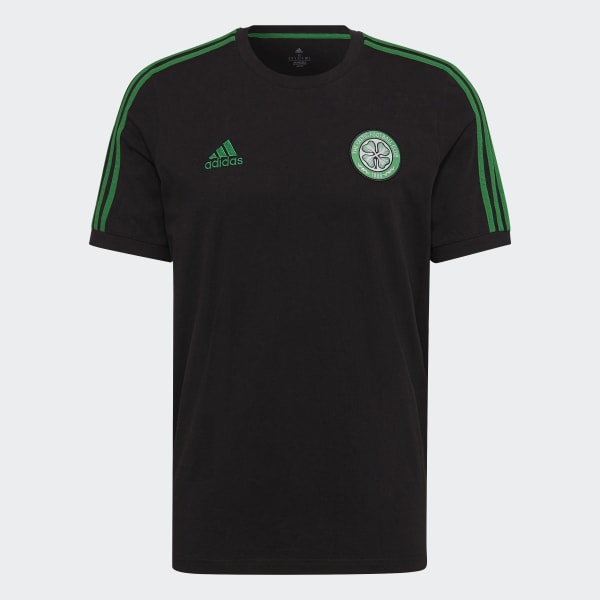 cerná Tričko Celtic FC DNA 3-Stripes CM178