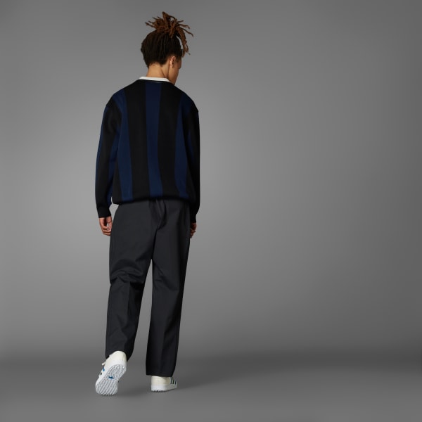 アディダス ROLLING LINKS ツイストウィーブ ワイド チノパンツ