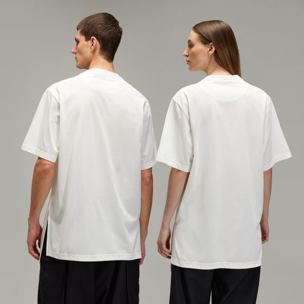 White Y-3 Premium Short Sleeve Tee