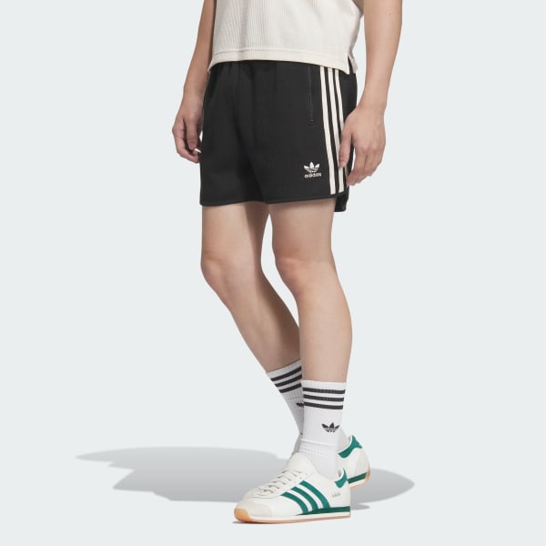 Sort Waffle shorts