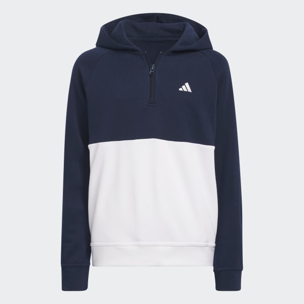 adidas Colorblock Hoodie Blue |