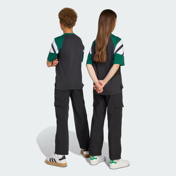 Nero T-shirt Cutline Bambini