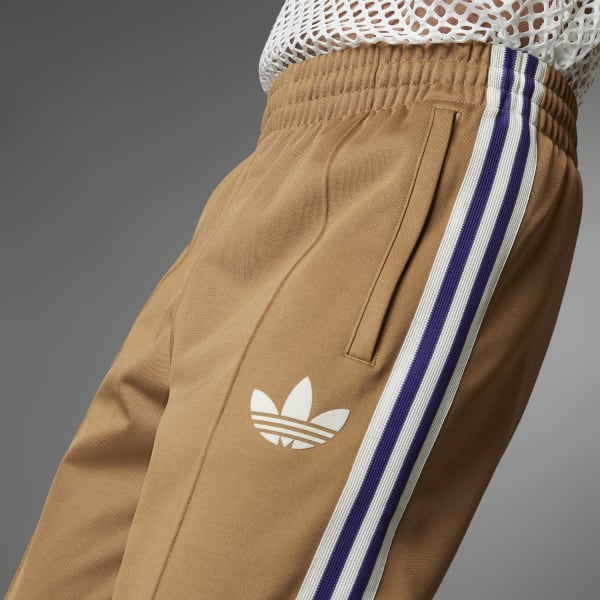 Brown Adicolor 70s Striped Track Pants