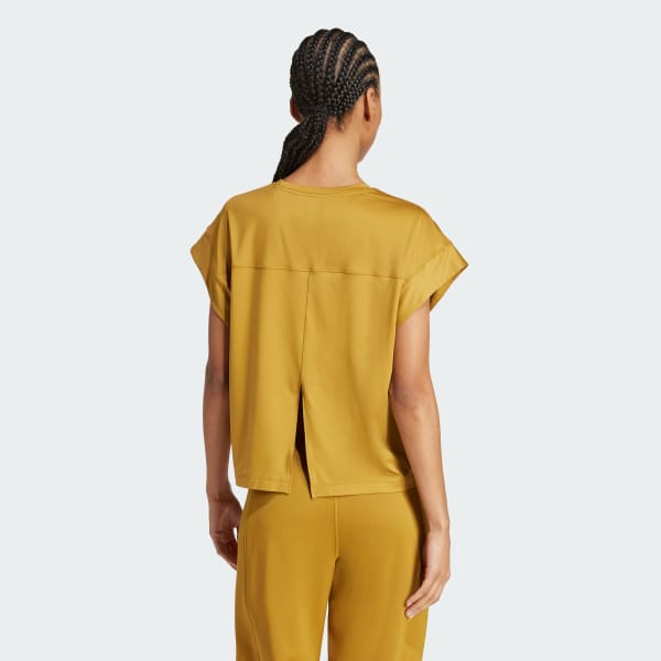 Brown Yoga Tee