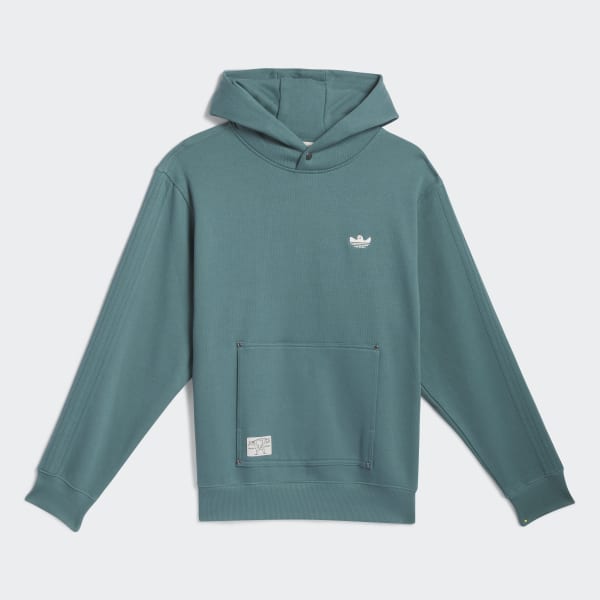 バベル　フーディ adidas Shmoofoil Heavyweight Hoodie - Green | Free Shipping with