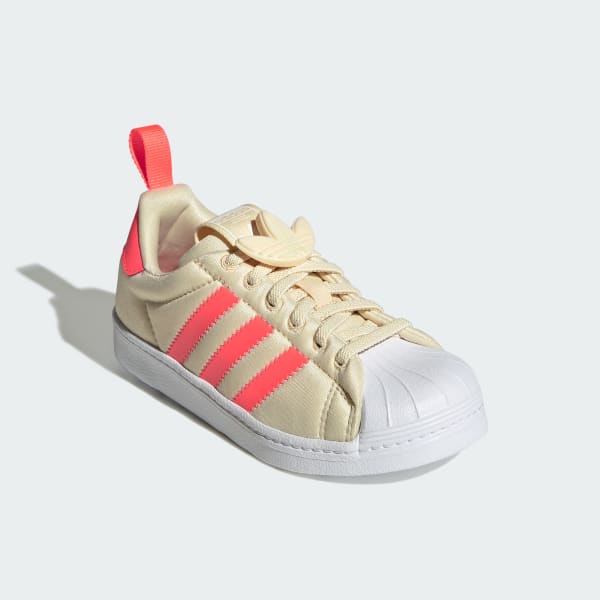 Yellow Superstar 360 Comfort Closure Shoes Kids