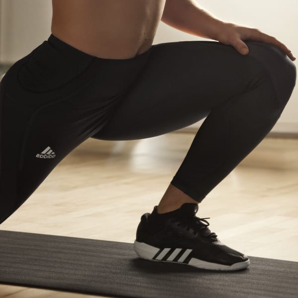 Negro Licras 7/8 TLRD HIIT Lux Pretina Alta EKR29