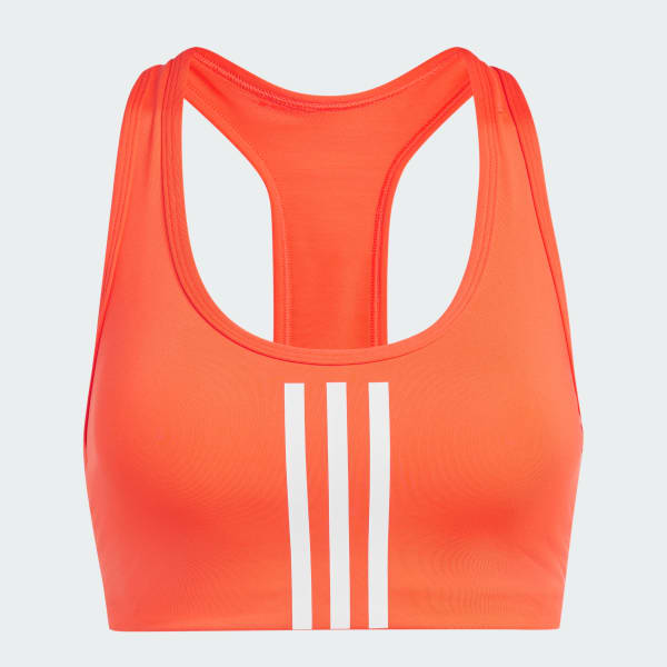 adidas Powerimpact Training Medium-Support Mix Mat Iteration Sporcu Sütyeni  - Kırmızı