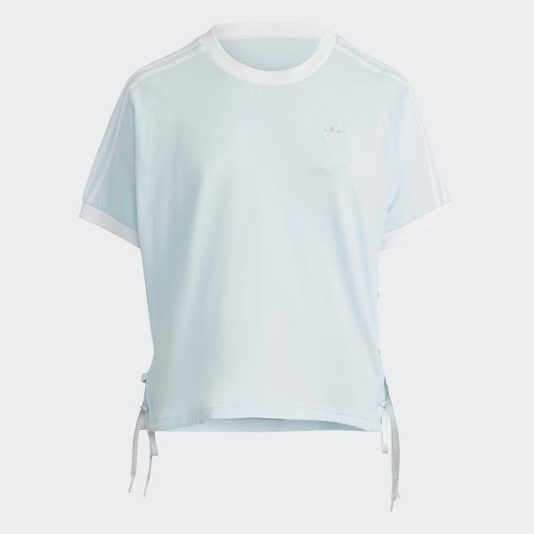Blauw Always Original Laced T-shirt (Grote Maat) TQ309