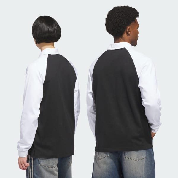 Negro CAMISA SKATEBOARDING x TYSHAWN RUGBY