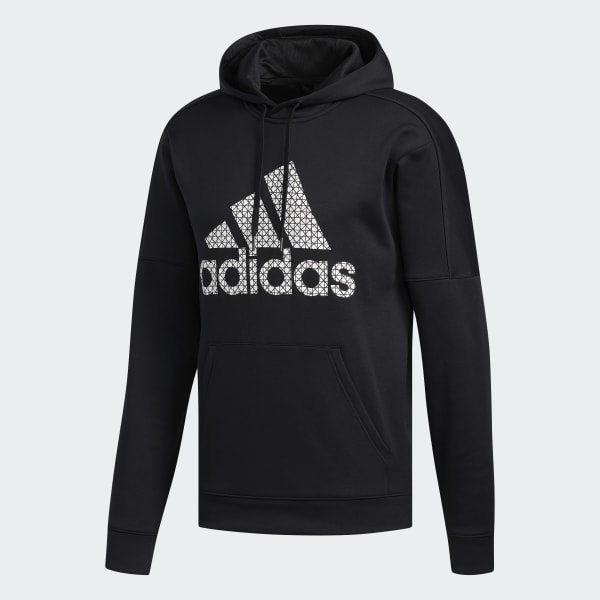 workout hoodie women's adidas team issue badge of sport hoodie