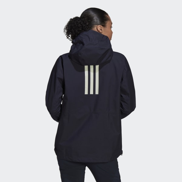 Blau TERREX GORE-TEX Paclite Regenjacke