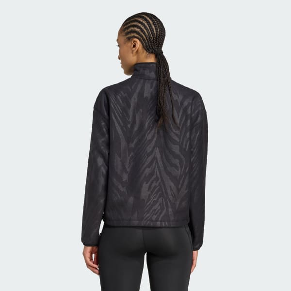 Sort AOP Polar Fleece Pullover