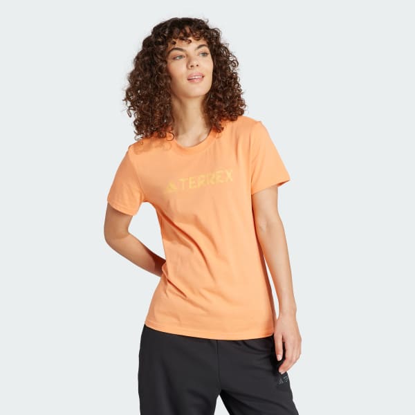 Naranja Playera Terrex Classic Logo