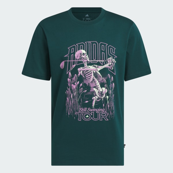 Hijau T-shirt Grafis Golf Tour