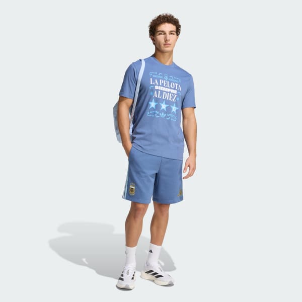 Azul Remera Argentina Amply