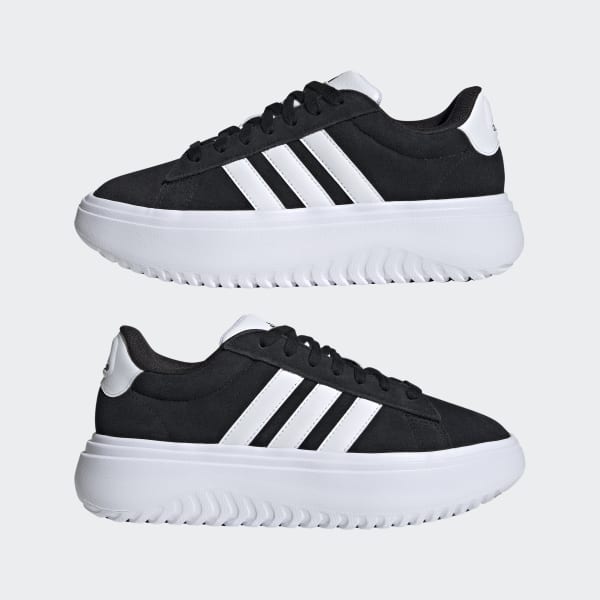 Platform adidas trainers top