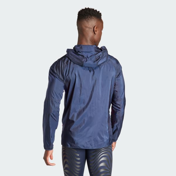 Blue Adizero Running Lightweight Jacket