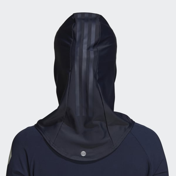 Blu Hijab da nuoto 3-Stripes BH113