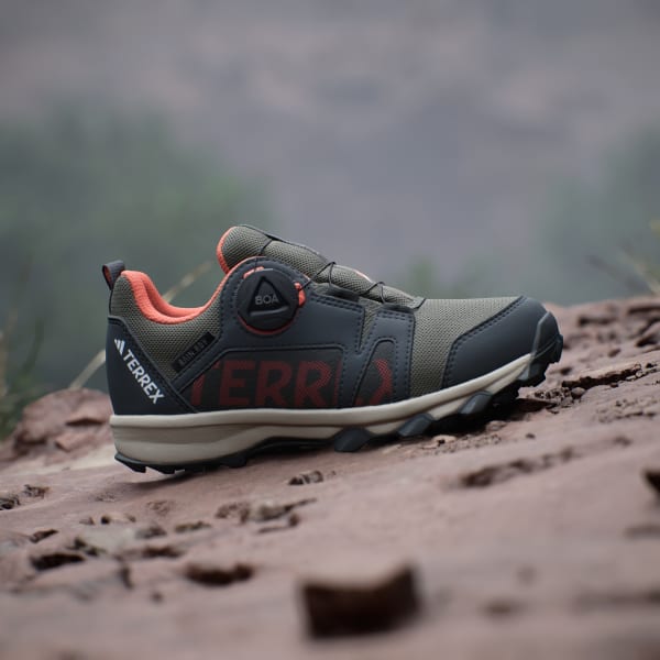 Vert Chaussure de trail running Terrex Agravic BOA RAIN.RDY