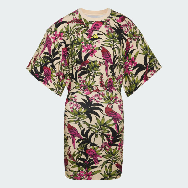 Bege VESTIDO adidas X FARM RIO