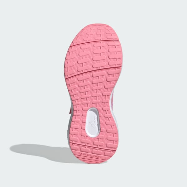 Orange FortaRun 2.0 Cloudfoam Elastic Lace Top Strap Shoes