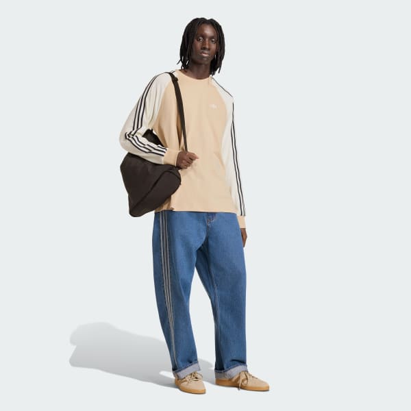 Beige CAMISETA MANGA LARGA BRITCORE CALI